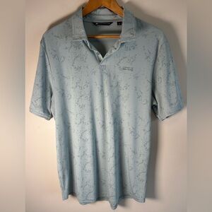 Travis Mathew Men’s Warmer Tides Scoop Golf Polo Size L Made In Peru NWOT